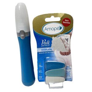 Amope Pedi Perfect Nail Care System Pen GUC + 3pc Nail Head New *Read*